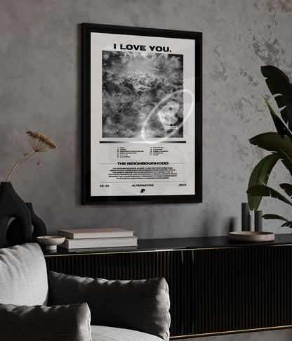 'I Love You' - The Neighbourhood | Album Cover Poster